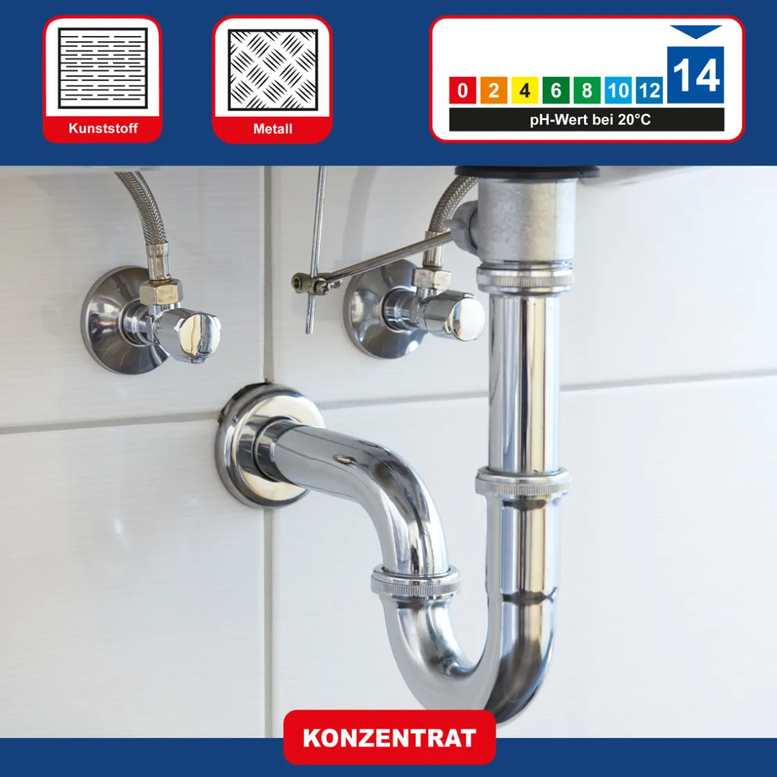 Abfluss Rohr Reiniger 1 l ^ Clearance