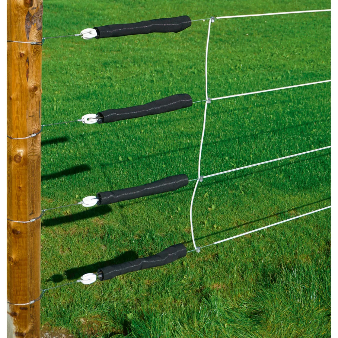 Abspann-Set mit Isolierei horizontal 4-teilig ^