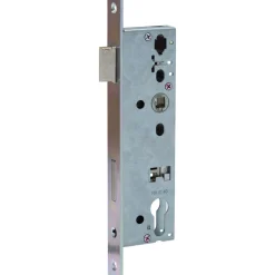 Einsteckschloss für Rohrrahmentüren 24 x 245 mm käntig ^ Abus Best