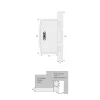 Fenstersicherung FAS97 W ^ Abus Clearance