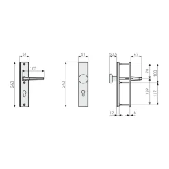 Schutzbeschlag SB500 ^ Abus Online