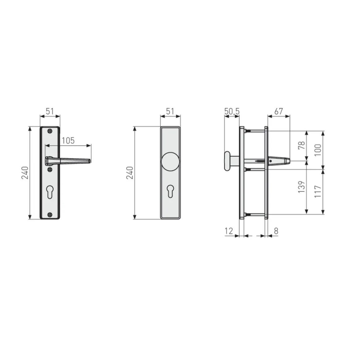 Schutzbeschlag SB500 ^ Abus Online