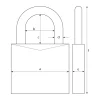 Zahlenschloss 165/30 ^ Abus Best