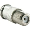 Adapter F-Bu/F-St 25m silber ^ Schwaiger Outlet