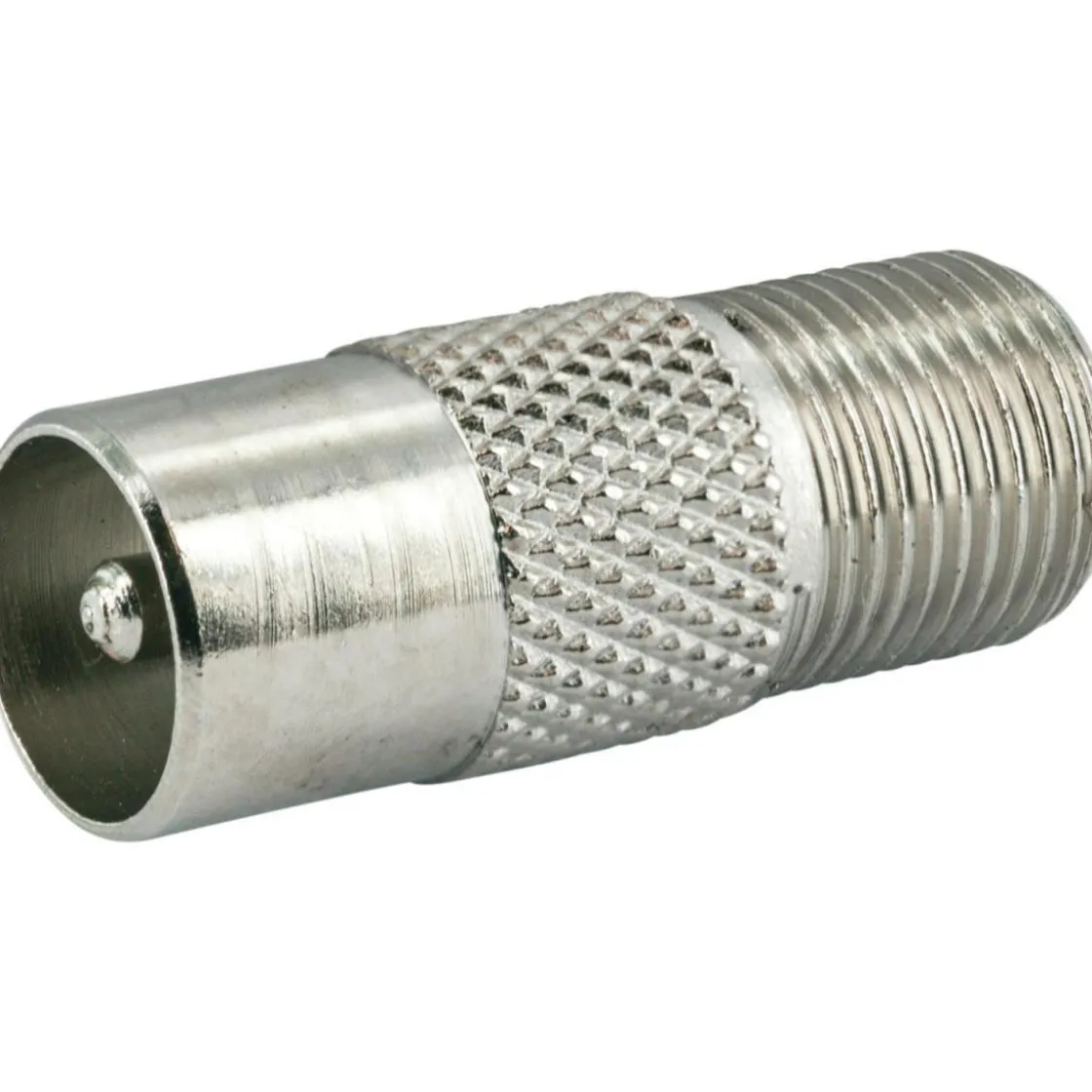 Adapter F-Bu/Koax-St silber ^ Schwaiger Hot