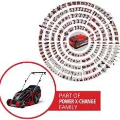 Akku-Rasenmaeher GE-CM 43 Li M Kit ^ Einhell Sale