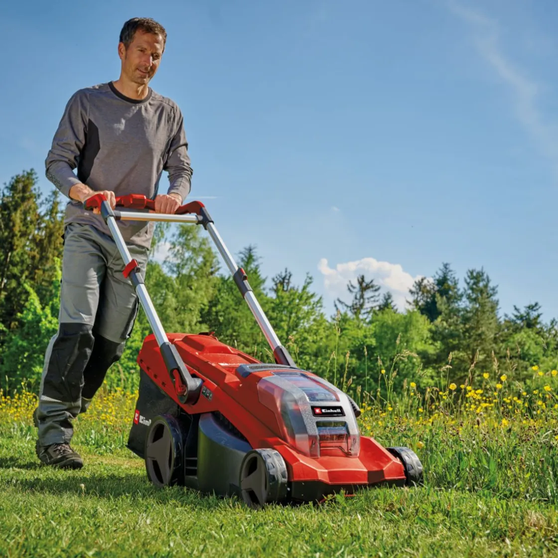 Akku-Rasenmaeher GP-CM 36/450 2x4,0Ah ^ Einhell