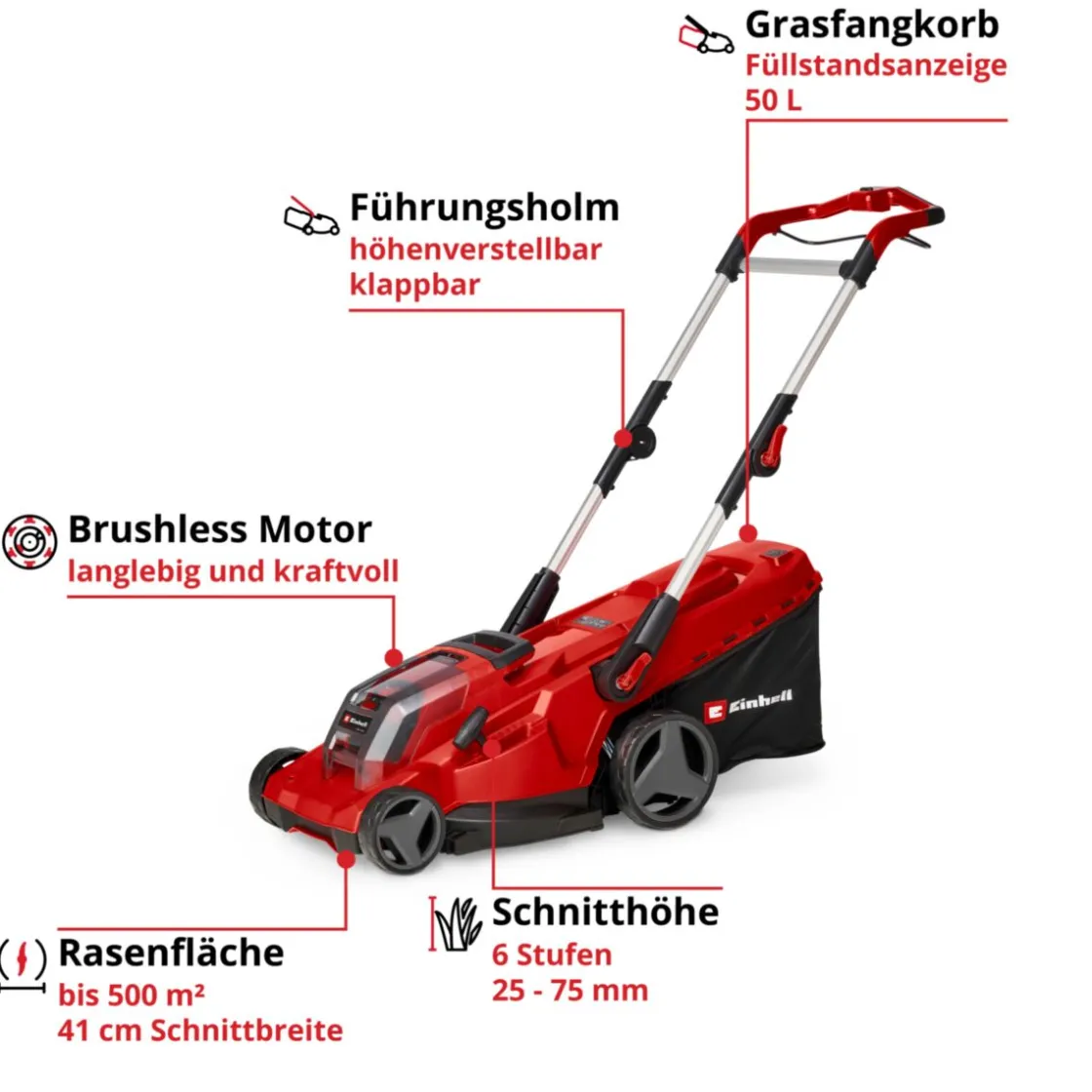 Akku-Rasenmaeher PXC GP-CM36/41Li Solo ^ Einhell Clearance