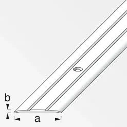 Übergangsprofil 37 x 2,5 mm 2m silber ^ Alfer Online