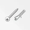 Linsenkopfschraube Clipstech-Plus mit Dübel 3 x 30 mm 10 Stück ^ Alfer New