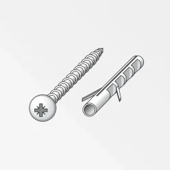 Linsenkopfschraube Clipstech-Plus mit Dübel 3 x 30 mm 10 Stück ^ Alfer New