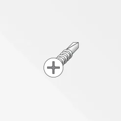 Senkkopfschrauben Clipstech-Plus 2,9 x 9,5 mm silber 10 Stück ^ Alfer Outlet