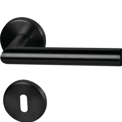 Rosettengarnitur Fair I schwarz Durchmesser 52 mm ^ Alpertec Discount