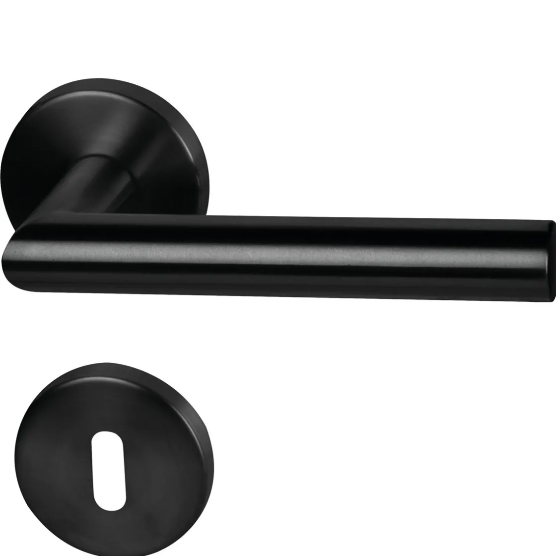 Rosettengarnitur Fair I schwarz Durchmesser 52 mm ^ Alpertec Discount