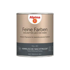 Buntlack Feine Farben Lack No 40 Himmlische Nachtmusik edelmatt 750ml ^ Alpina Sale