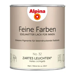 Buntlack Feine Farben Lack No 32 Zartes Leuchten edelmatt 750ml ^ Alpina