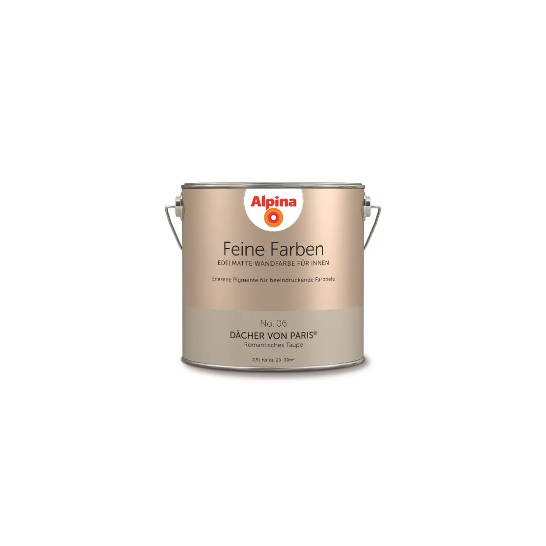 Feine Farben Dächer von Paris 2,5 L ^ Alpina New