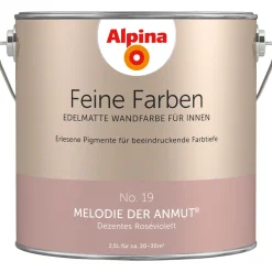 Feine Farben Melodie der Anmut 2,5 L ^ Alpina Hot