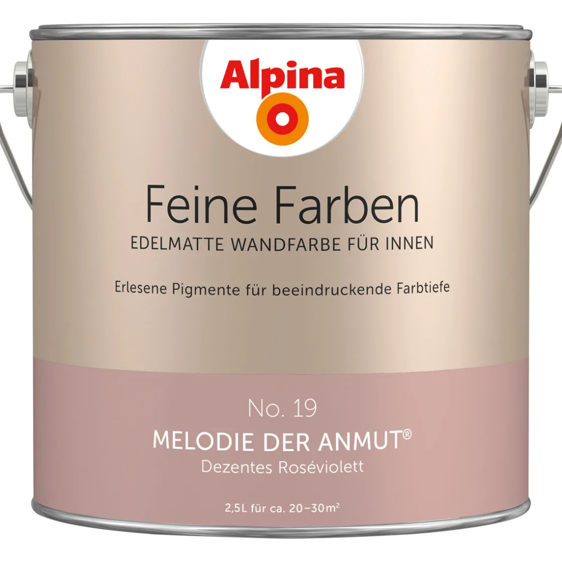 Feine Farben Melodie der Anmut 2,5 L ^ Alpina Hot