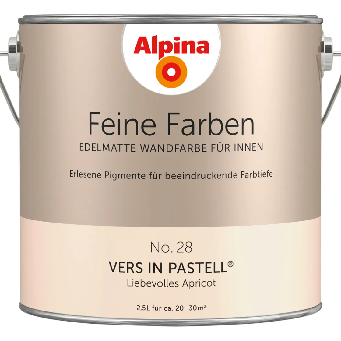 Feine Farben Vers in Pastell 2,5 L ^ Alpina Outlet