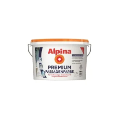 Premium Fassadenfarbe Weiß Matt L ^ Alpina Sale