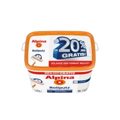 Rollputz 20Kg zusätzlich 20% GRATIS ^ Alpina Online