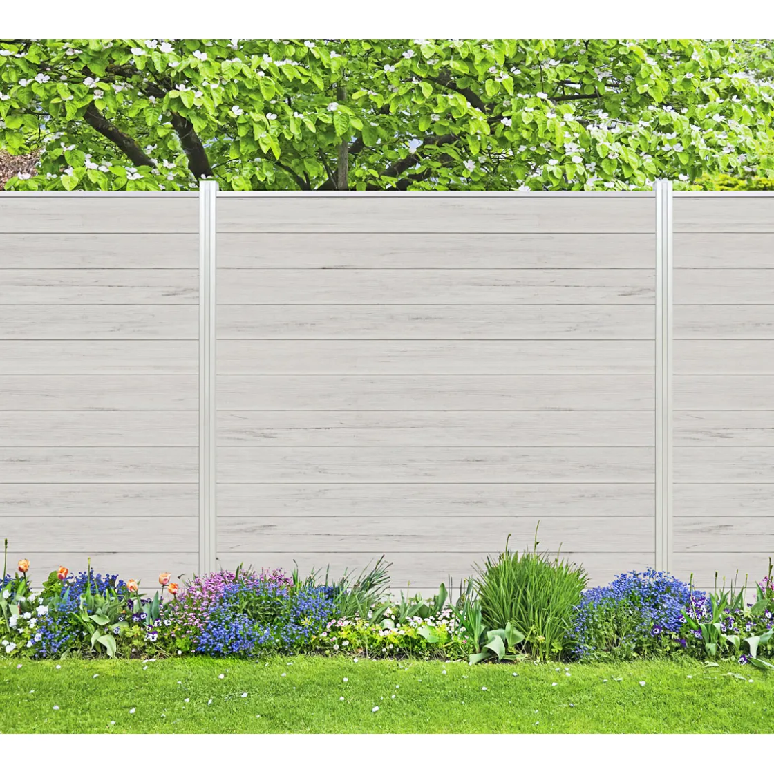 Alu Pfosten für Steckzaun Cora Line 240 cm ^ New