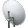 Alu-SAT-Spiegel 80 cm, hellgrauAlu-Line ^ Schwaiger Outlet