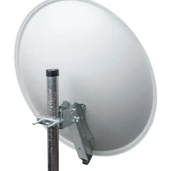 Alu-SAT-Spiegel 80 cm, hellgrauAlu-Line ^ Schwaiger Outlet