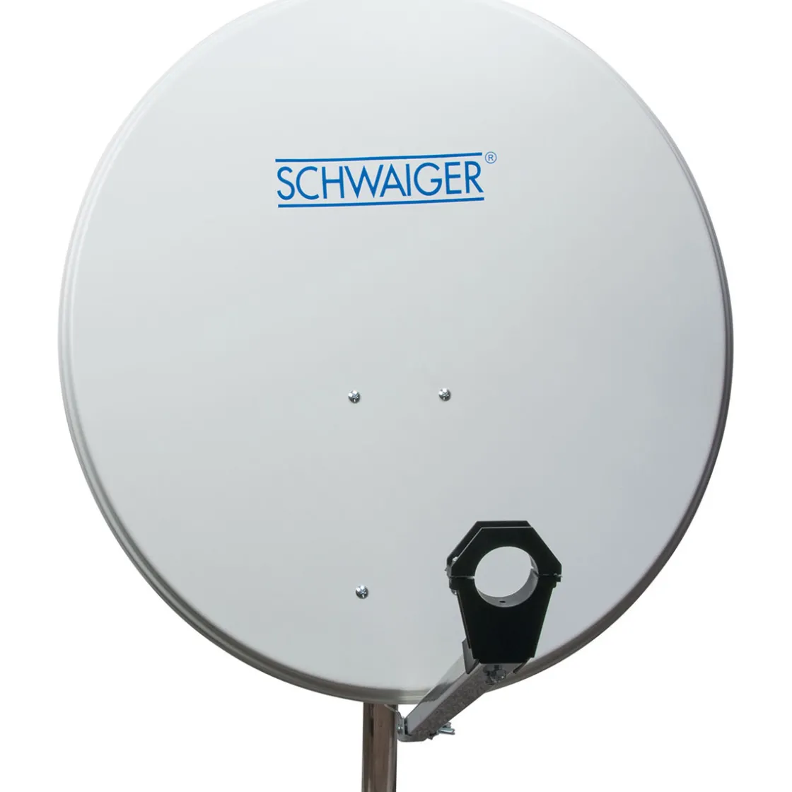 Alu-SAT-Spiegel 80 cm, hellgrauAlu-Line ^ Schwaiger Outlet
