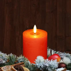 LED-Kerze aus Wachs ^ Ambientis Outlet
