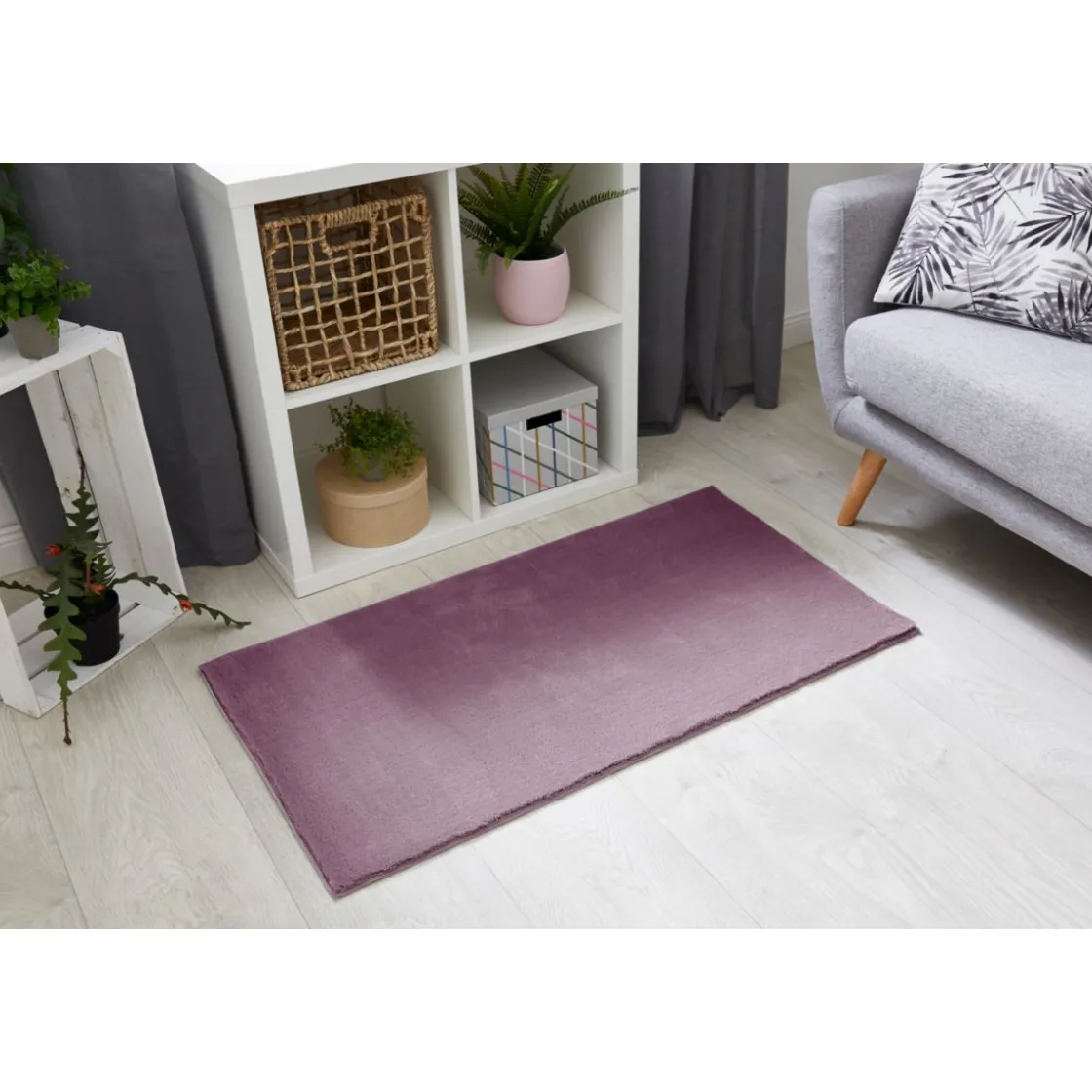 Teppich Arezzo 80x150 cm lavendel ^ andiamo Hot