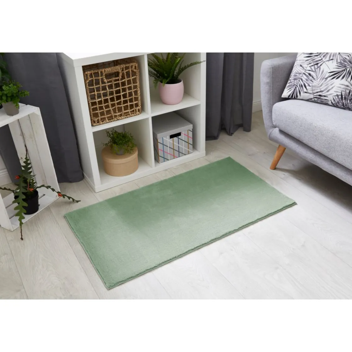 Teppich Arezzo 80x150 cm salbeigrün ^ andiamo Clearance