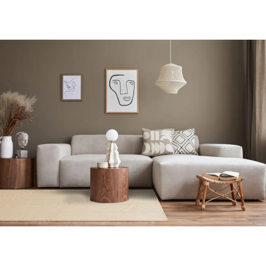 Teppich Dale 120x170 cm beige ^ andiamo Hot