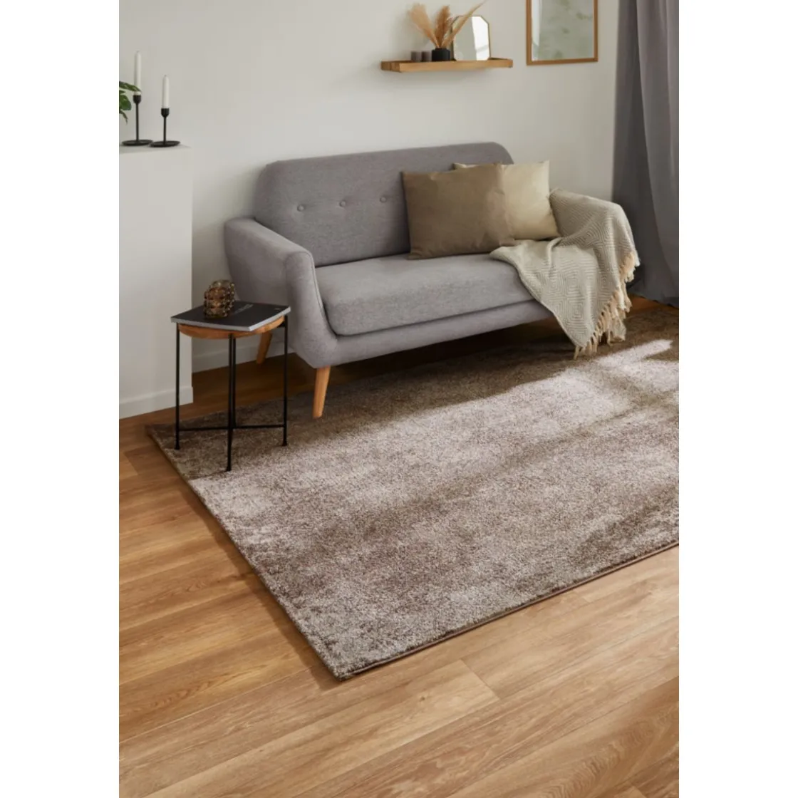 Teppich Luna 120x170 cm taupe ^ andiamo Best