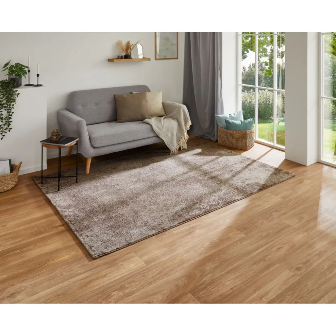 Teppich Luna 120x170 cm taupe ^ andiamo Best