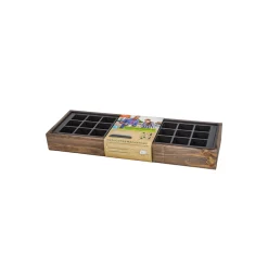 Anzuchtholzkiste 27er Topfplatte 50x16x6cm ^ Siena Garden Discount