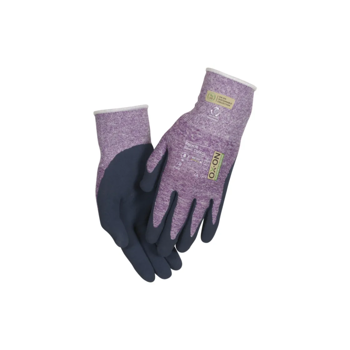 Arbeitshandschuh Recycle Basic 16002 lila ^ Sale