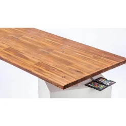 Arbeitsplatte Akazie geo.2-Schicht 2400 x 600 x 26 mm ^ Discount