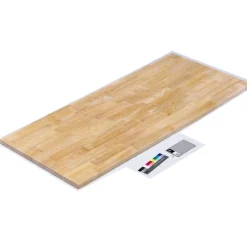 Arbeitsplatte Hevea/Rubberwood unbehandelt 2400 x 600 x 26 mm ^ Best