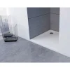 Duschtasse White Slate 90 x 90 x 4 cm ^ Aurlane Discount