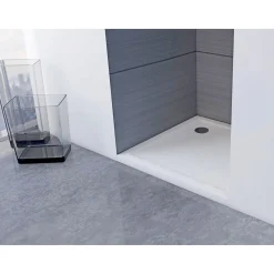 Duschtasse White Slate 90 x 90 x 4 cm ^ Aurlane Discount