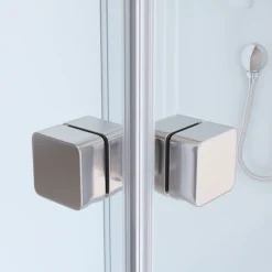 Komplettdusche Essential, eckig, Farbe: Silber, 85x85x197,5cm ^ Aurlane Clearance