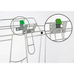 Auswurfsicherung Bucket Guard grün 3 Stück ^