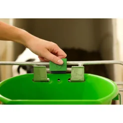Auswurfsicherung Bucket Guard grün 3 Stück ^