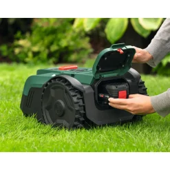 Autonomer Rasenmaeher VisiMow 18V-10018V/4,0 Ah, inkl. Akku und Ladegeraet ^ Bosch Professional Hot
