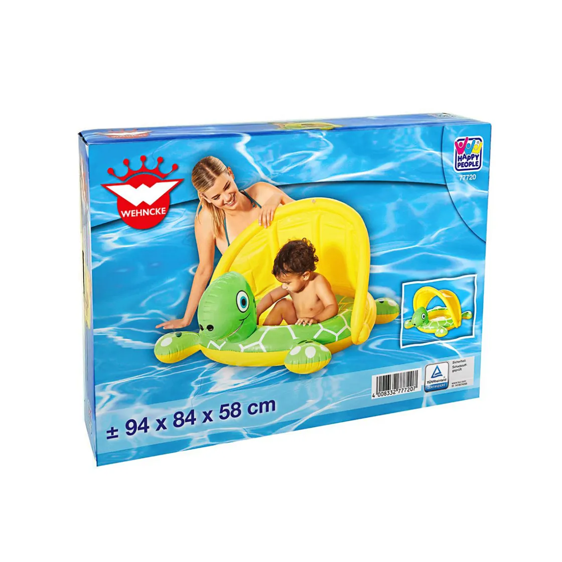 Babypool Schildkröte mit Sonnendach ^ Hot