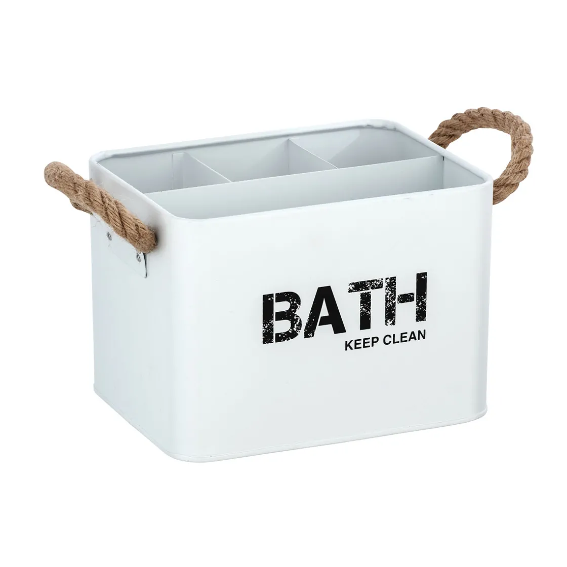 Badbox mit 4 Faechern Mod. Gara, weiss ^ Wenko Best