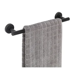 Badetuchstange 40 cm , Bosio Black, matt ^ Wenko Online