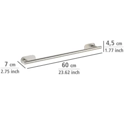 Badetuchstange Uno Orea Matt Turbo-LockEdelstahl ^ Wenko Clearance